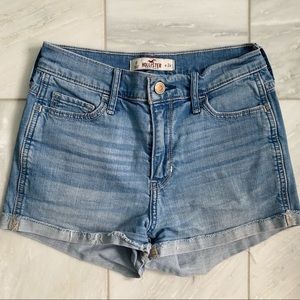 Hollister jean shorts